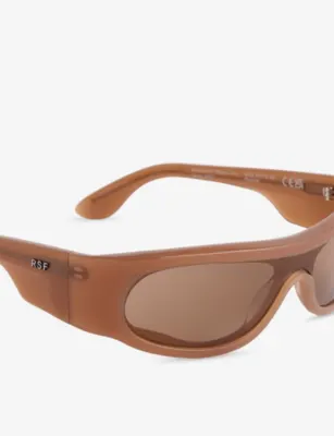 RETROSUPERFUTURE Pharoah Cola Rounded-Frame Acetate Sunglasses detail 2