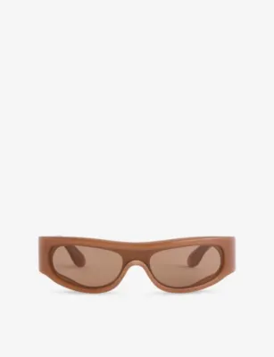 RETROSUPERFUTURE Pharoah Cola Rounded-Frame Acetate Sunglasses