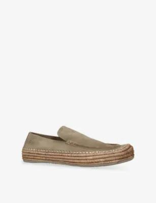 LOEWE Rio Suede Loafer Espadrilles - EUR 42 / 8 UK MEN in BEIGE, additional product view 3