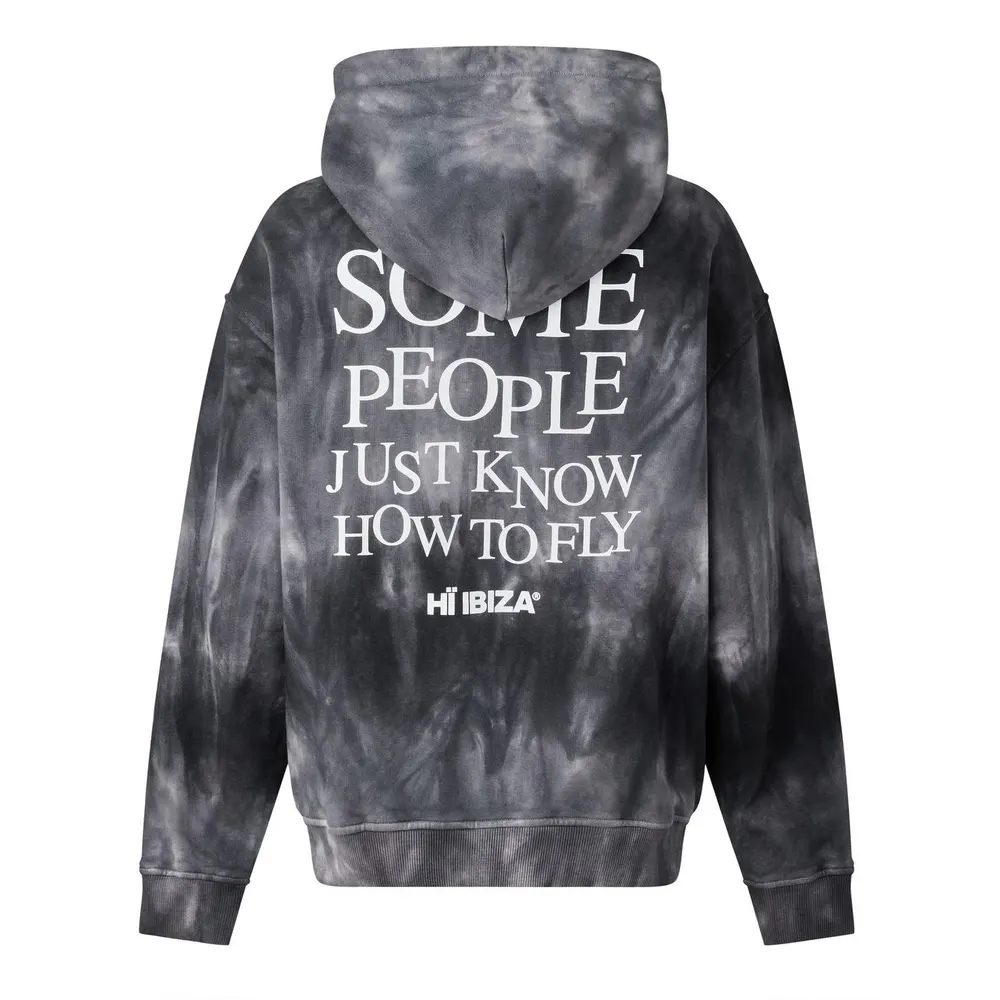 Palm Angels Mens x Hi Ibiza Tie Dye Hoodie detail 2