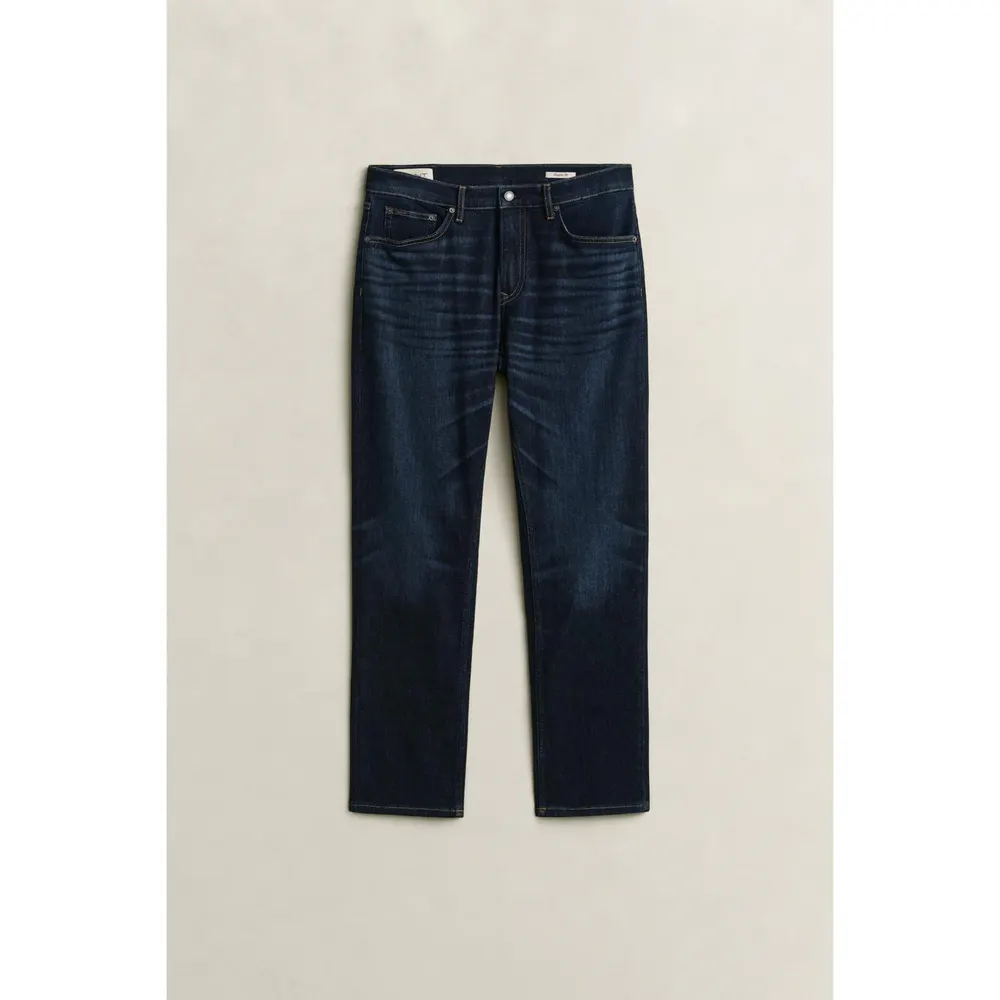 Gant Men's Straight Leg Jeans in Dark Blue 962 – Clothing
