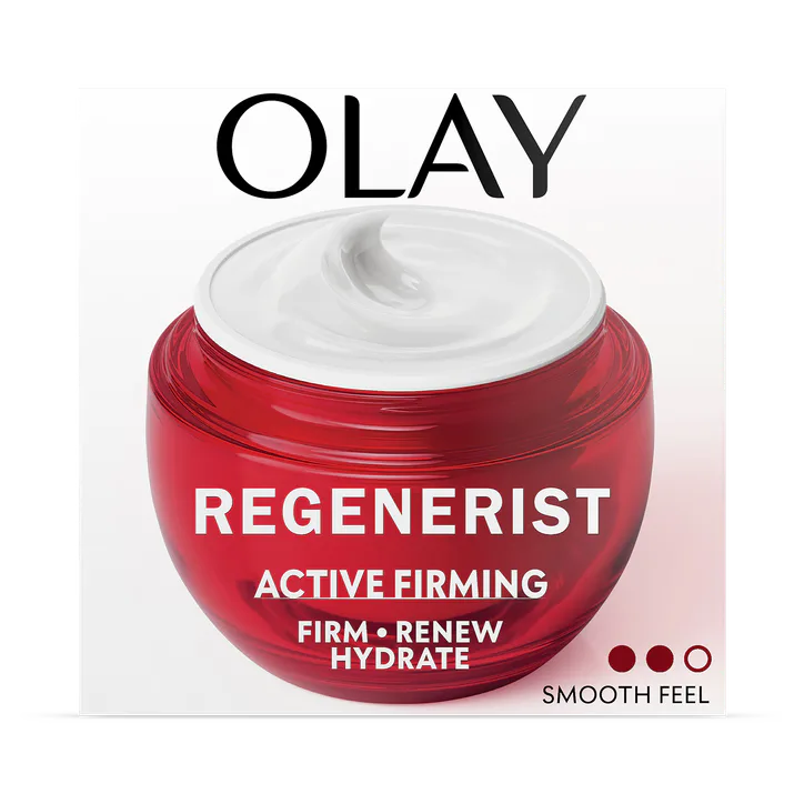 Olay Regenerist Day Face Cream Moisturiser, Anti-Ageing Niacinamide and Peptides 50ml