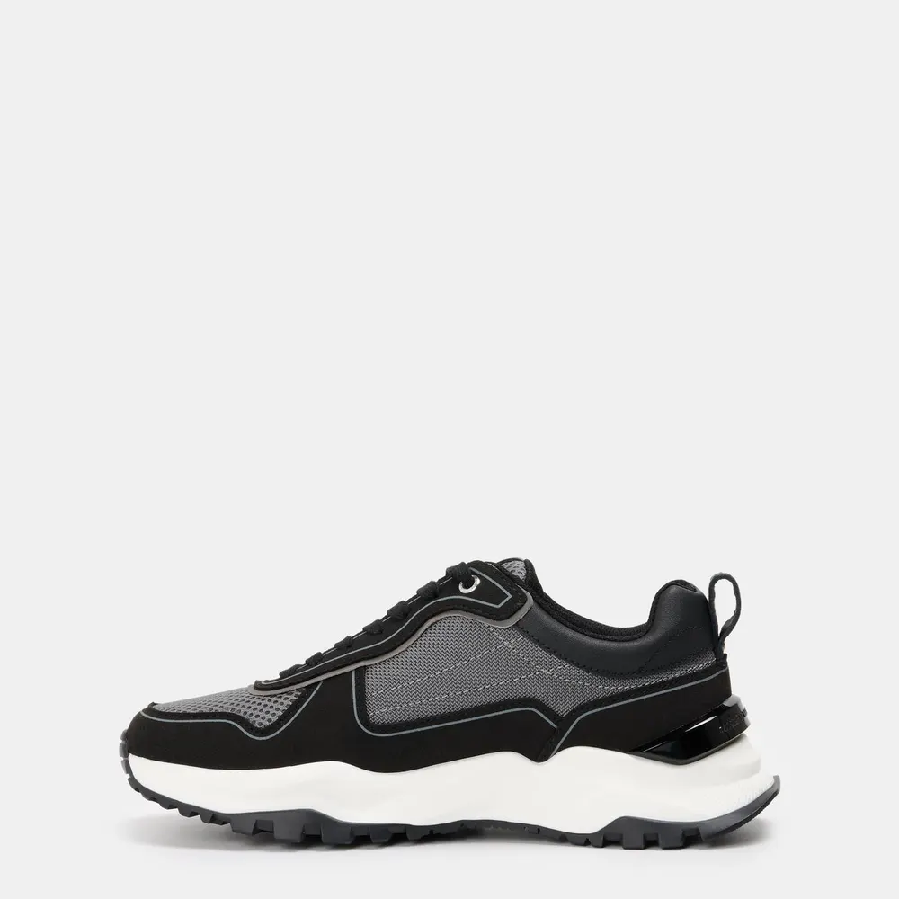 Android Homme Leo Carillo Sneakers in Black/White, additional product view 2