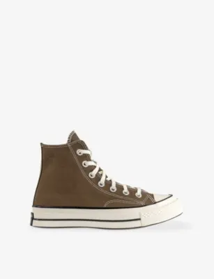 CONVERSE All Star Hi 70 S Canvas Trainers - 7.5 in BOG DOWN EGRET BLACK – Mens | Trainers | Lace up trainers