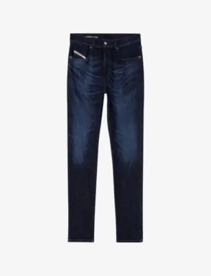 DIESEL 2019 D-Strukt 0adbl Slim-Fit Stretch-Denim Jeans