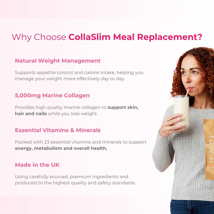 So Body Co. So Body Co CollaSlim Meal Replacement Shake with Added Marine Collagen Strawberry 40g X 20 Meals, additional product view 3