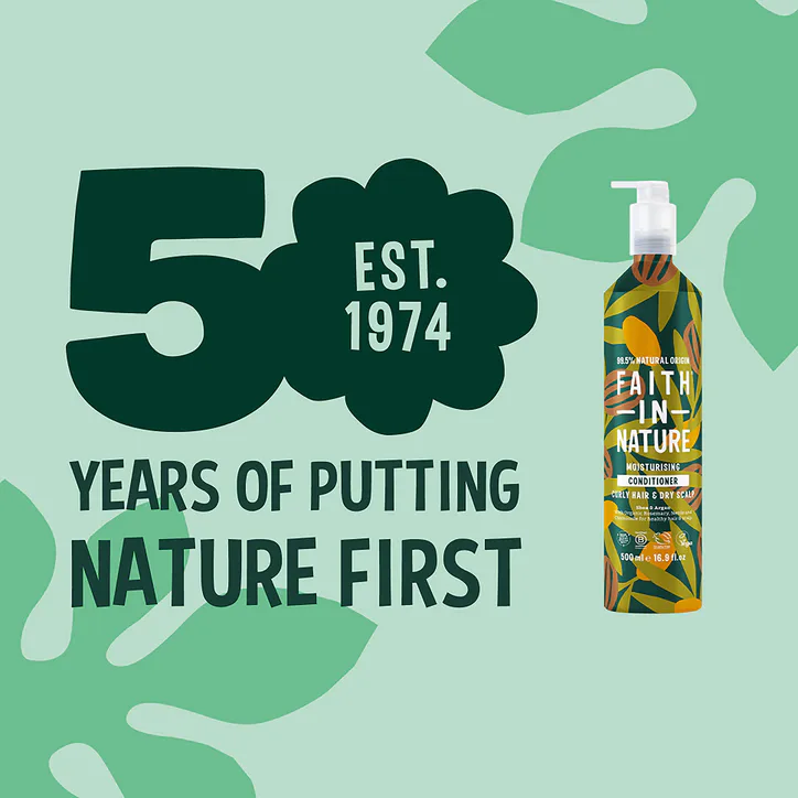 Faith in Nature Conditioner Shea & Argan for Curly Hair 500ml Aluminium detail 2