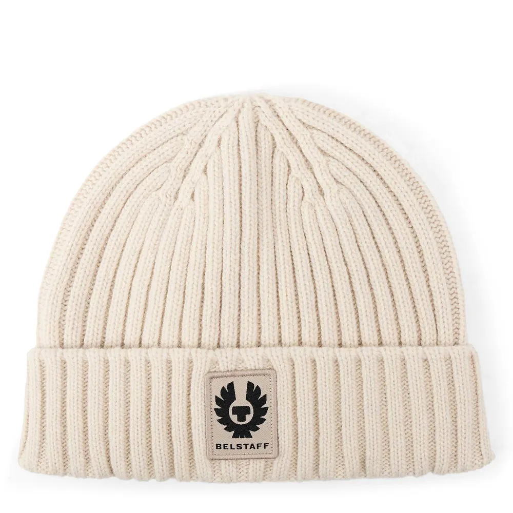 Belstaff Watch Hat in Pale Stone – Accessories