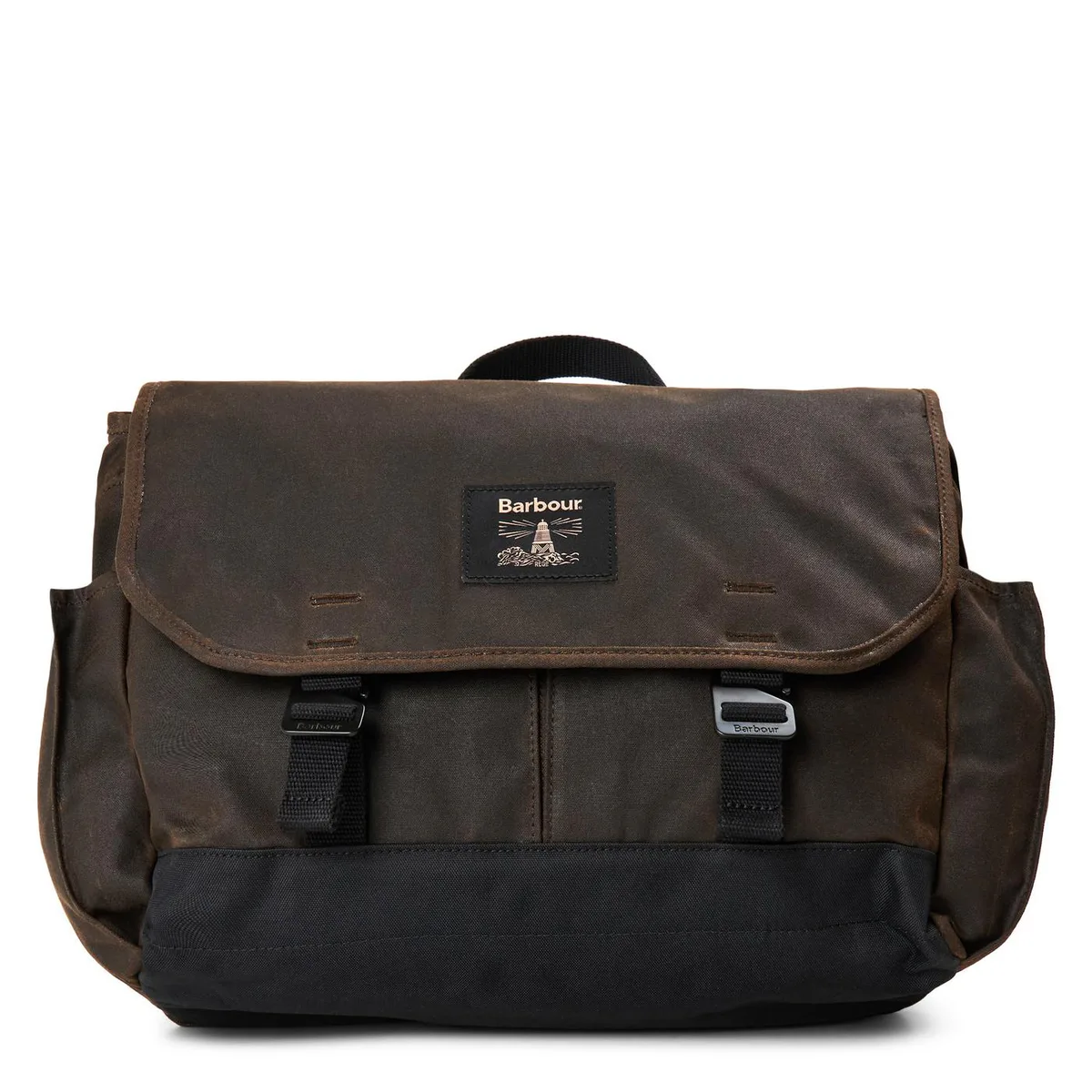 Barbour Field Waxed Satchel