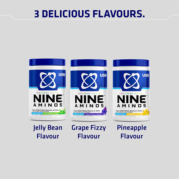 USN Nine Aminos Jelly Bean 330g, additional product view 3