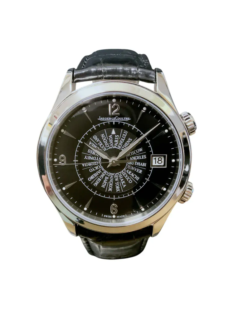Jaeger-LeCoultre Master Control 1418471 — 2010 — Very good in Black Quarter Arabic – Pre-owned watches