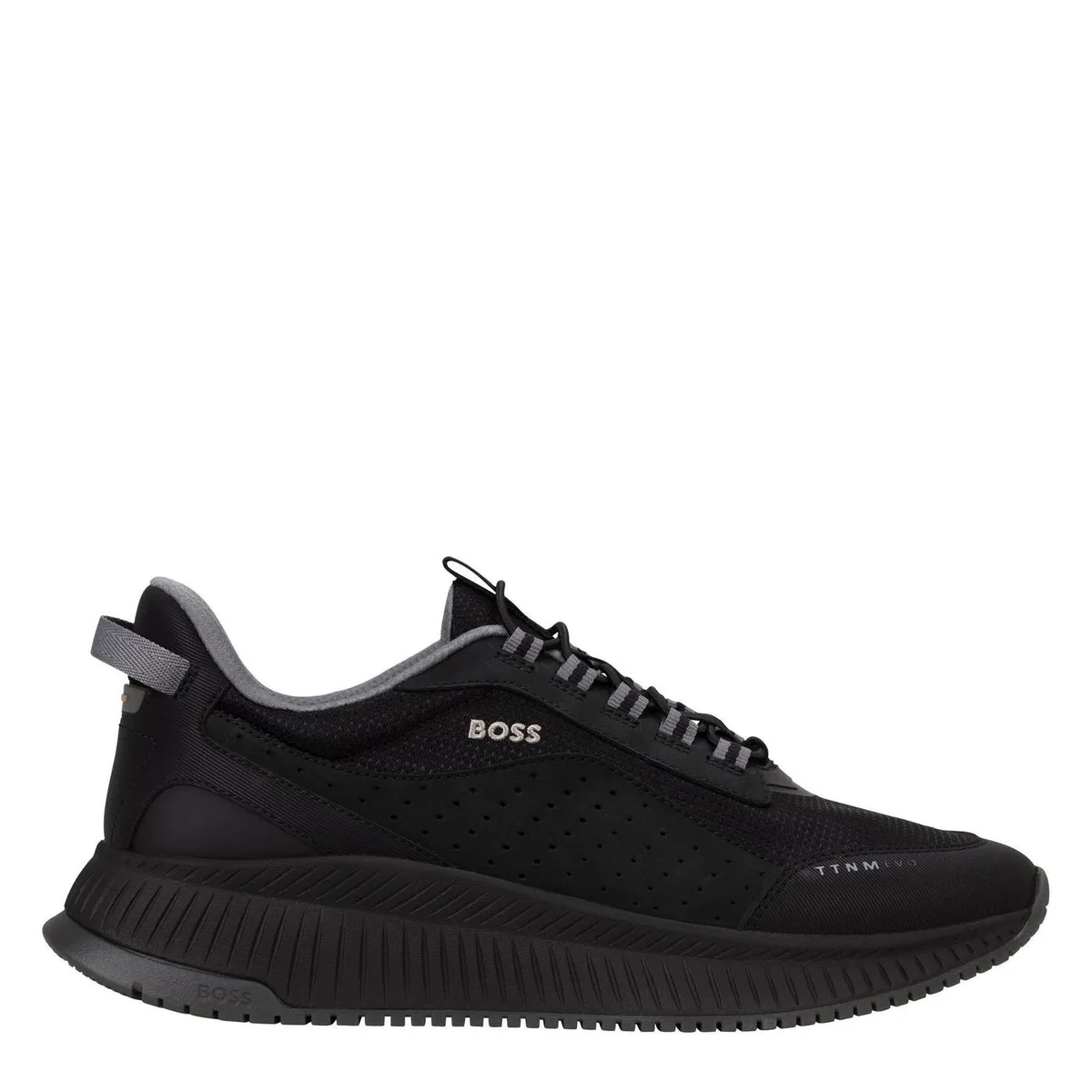 Boss Mens BOSS BLACK Runner Logo Trainers - Streamlined TTNM EVO Design