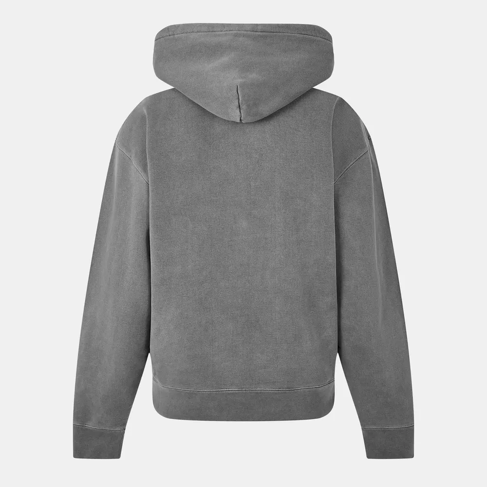 Our Legacy Men's Rascal Zip Hoodie in Worn Black, additional product view 2