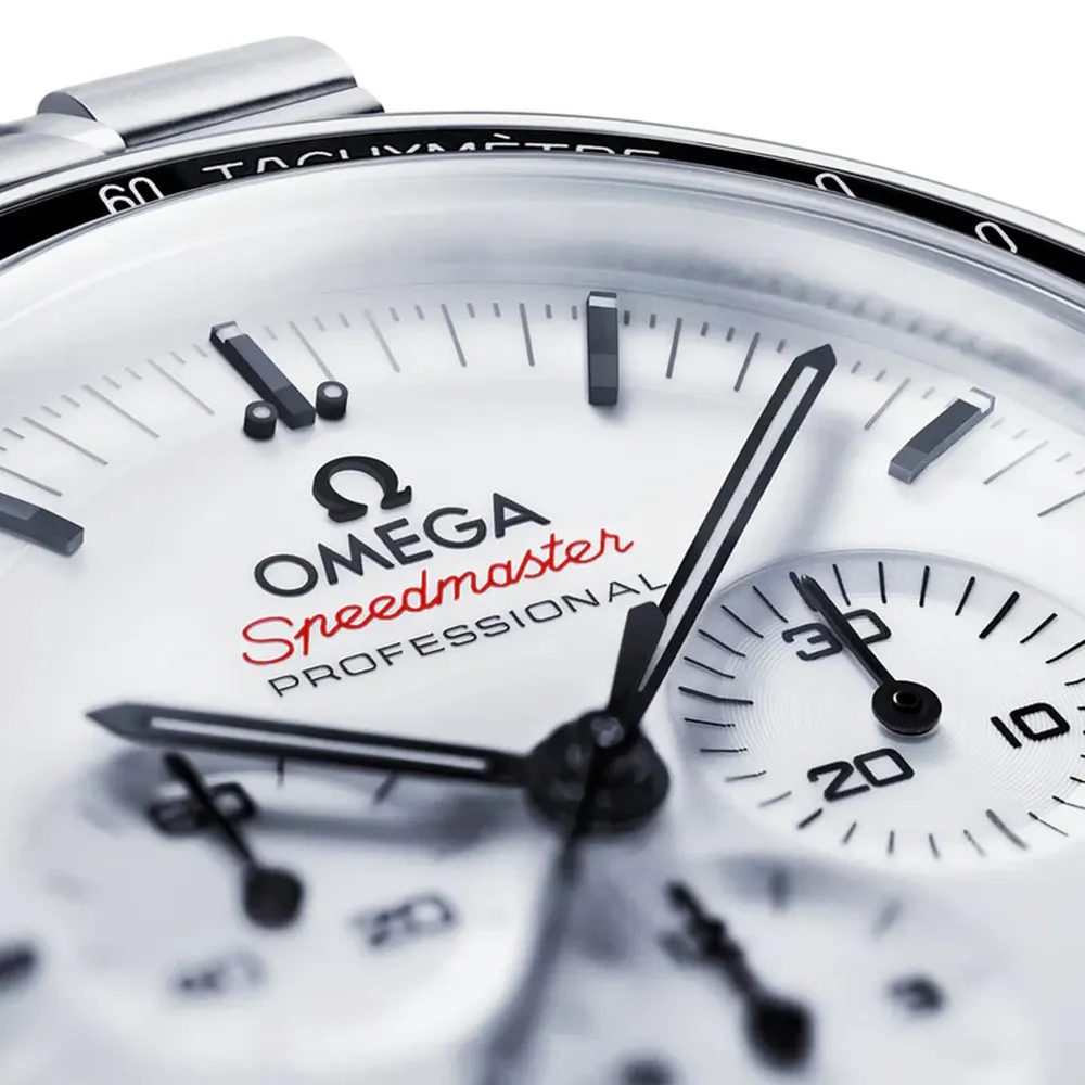 Omega Speedmaster Moonwatch Professional 42mm Mens Watch White detail 2