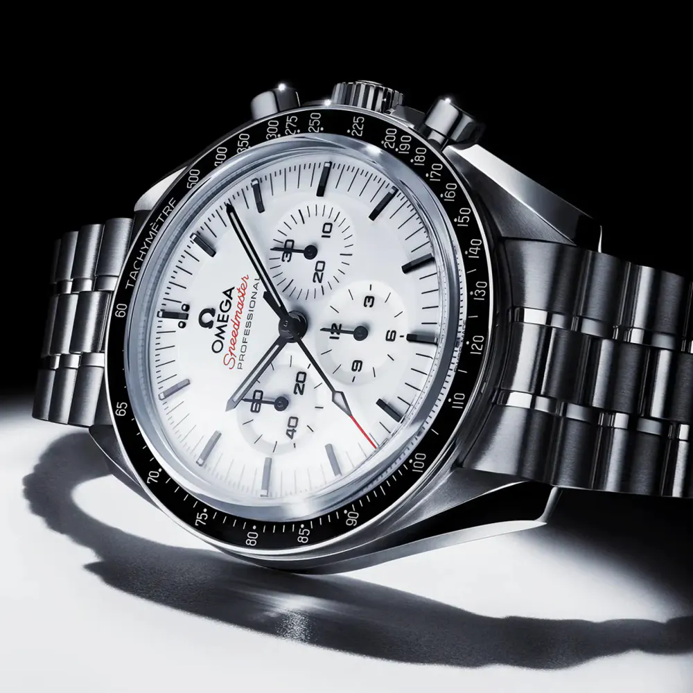 Omega Speedmaster Moonwatch Professional 42mm Mens Watch White detail 3