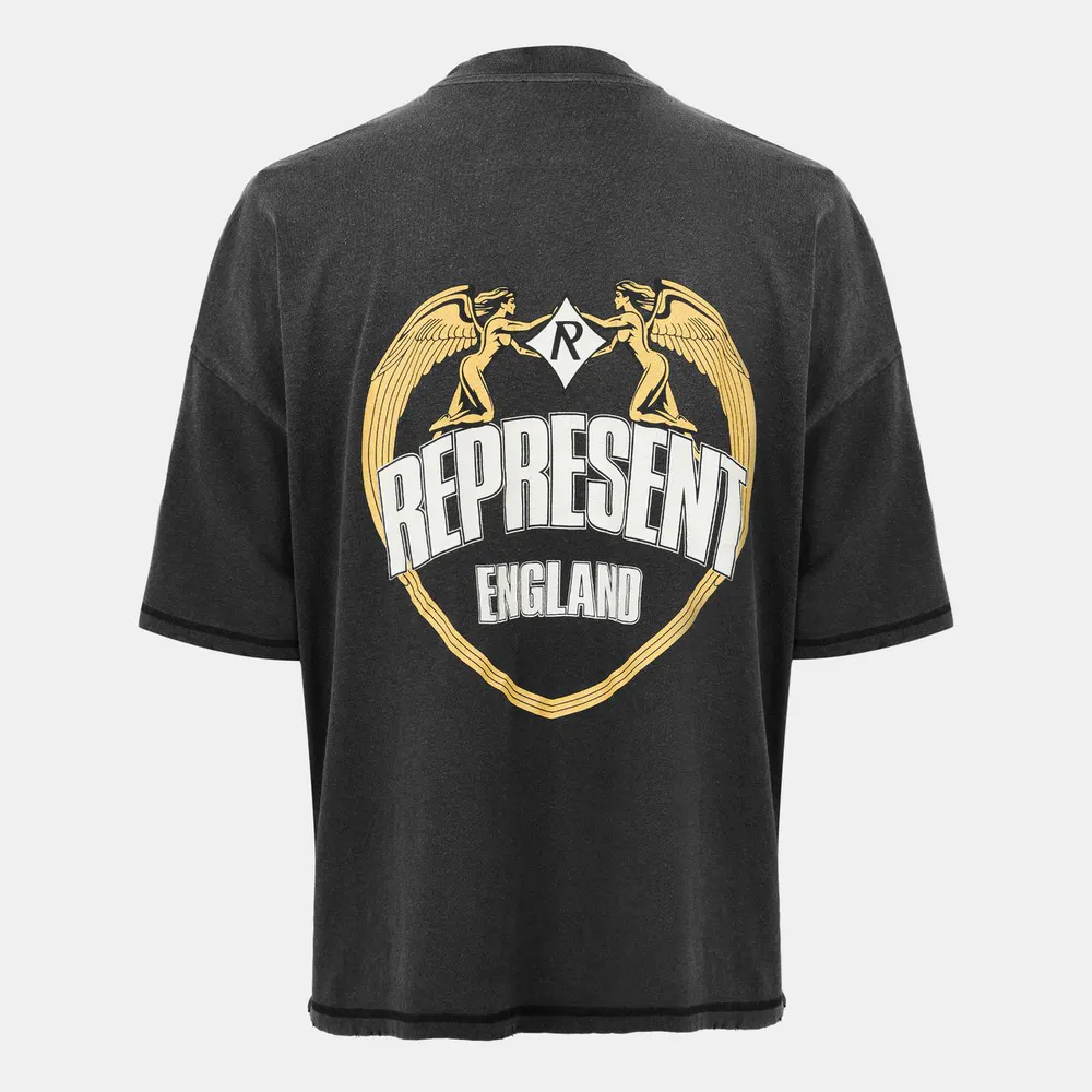 Represent Men's Angel Border Oversized T-Shirt detail 2