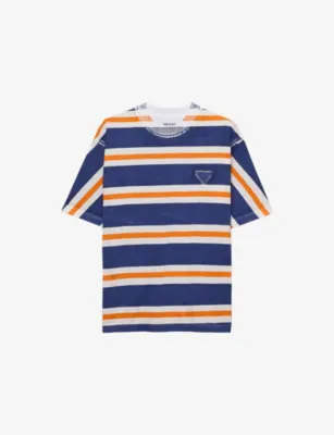 PRADA Printed Cotton-Jersey T-Shirt