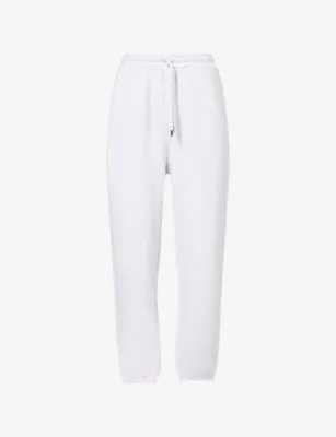 JACQUEMUS Le Jogging Torneo Brand-Patch Cotton Jogging Bottoms - GREY