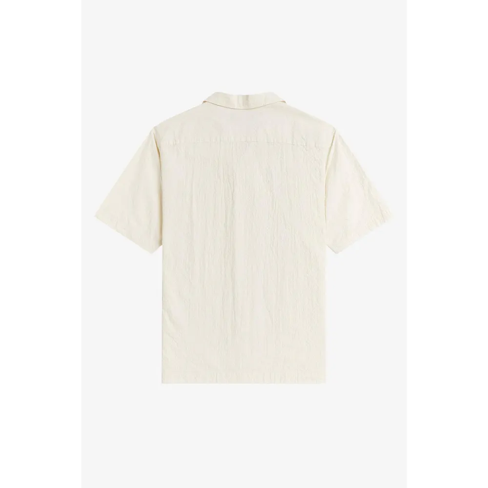 Fred Perry Men's Short Sleeve Plain Shirt detail 2