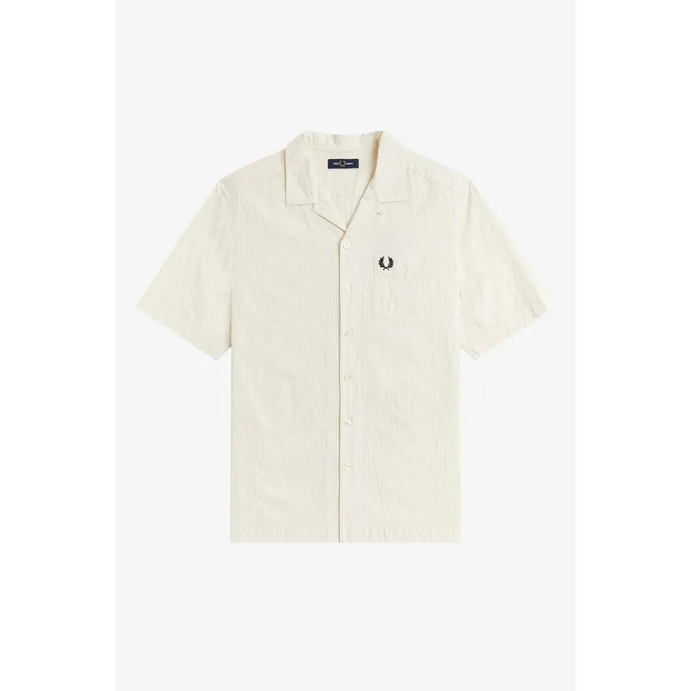 Fred Perry Men's Short Sleeve Plain Shirt
