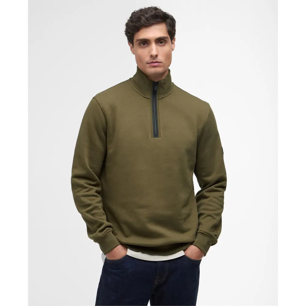 Barbour International Mens Rufforth Jumper detail 2