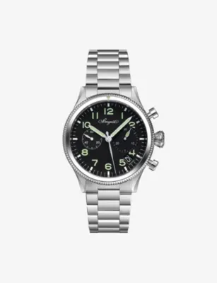 BREGUET Type XX Chronograph 2057 Stainless-Steel Automatic Watch 42mm in STEEL – Jewellery & Watches | Mens luxury watches