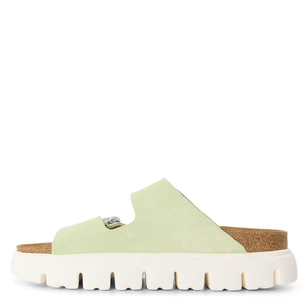 Birkenstock Bstk Arizona Chunky LE 64 in Faded Lime, additional product view 2