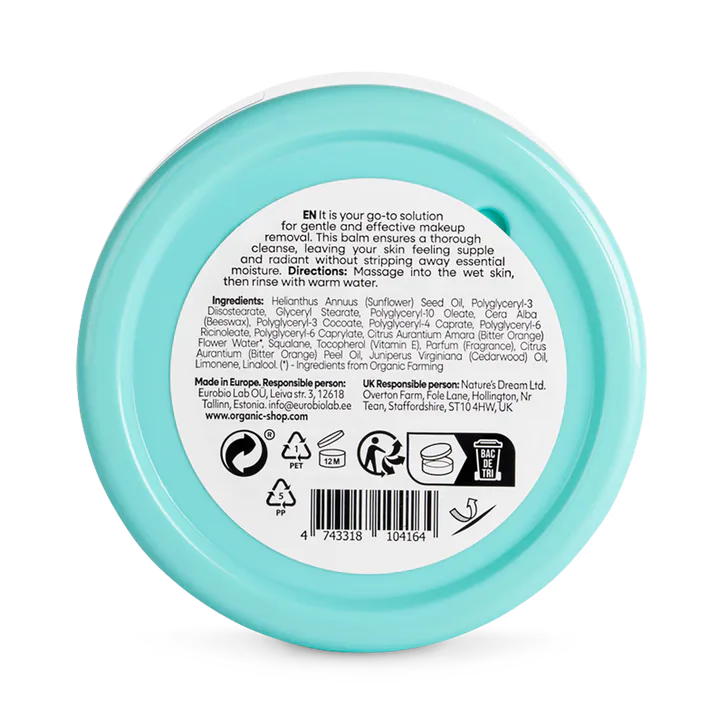 Organic Shop Orange Blossom Makeup Remover Melting Balm Gentle Cleanser 100ml detail 2