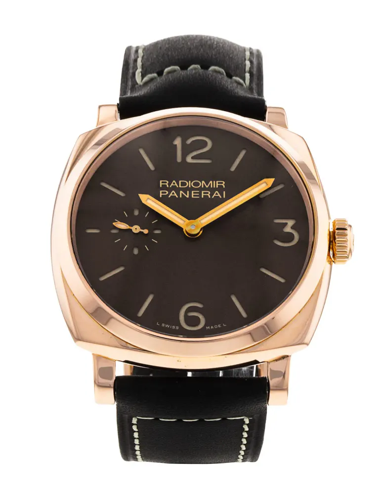 Panerai Radiomir 1940 PAM00513 — 2014 — Excellent in Brown Quarter Arabic – Pre-owned watches