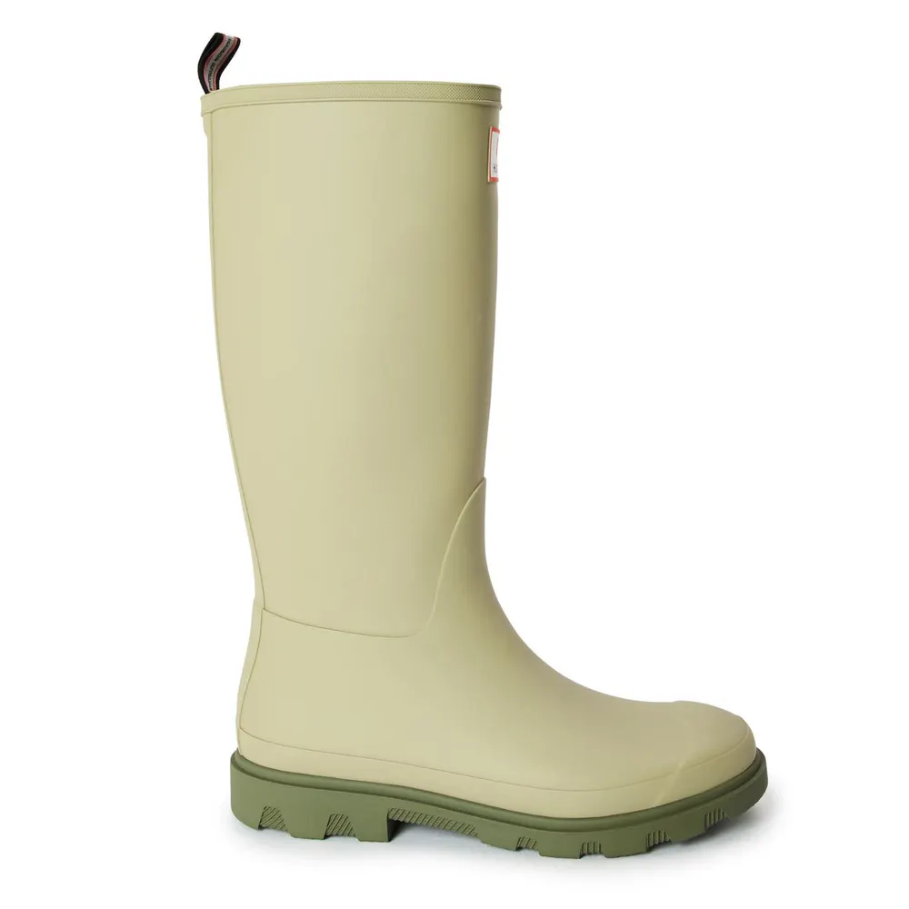 Maison Kitsune Unisex X Hunter DP Wellingtons in Ash/Pebble – Footwear