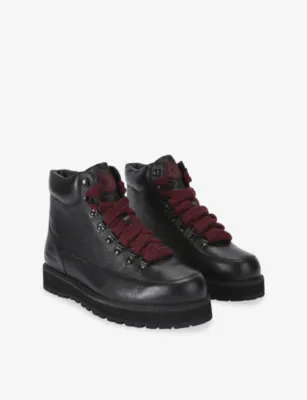 KURT GEIGER LONDON Chiltern Hiker Leather Ankle Boots - EUR 40 / 6 UK MEN in BLACK, additional product view 2