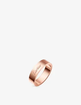 CARTIER C de Cartier 5mm 18ct Yellow-Gold Wedding Ring - 68mm detail 2