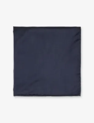 CORNELIANI Tonal Silk Pocket Square