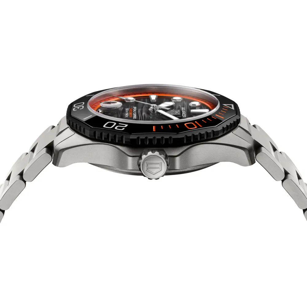 TAG Heuer Aquaracer Professional 500 Date Limited Edition 42mm Mens Watch Black in Black, additional product view 2