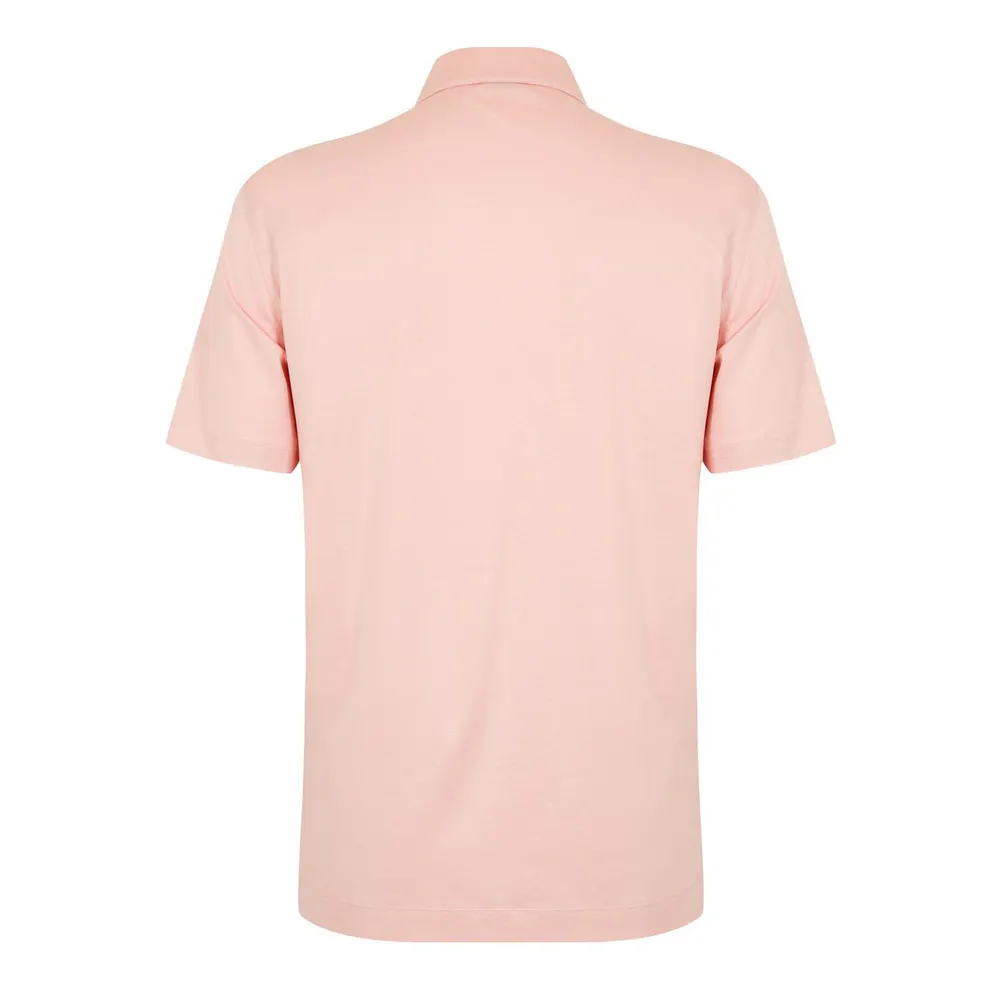 Boss Men's H Paras Black Short Sleeve Polo Shirt detail 2