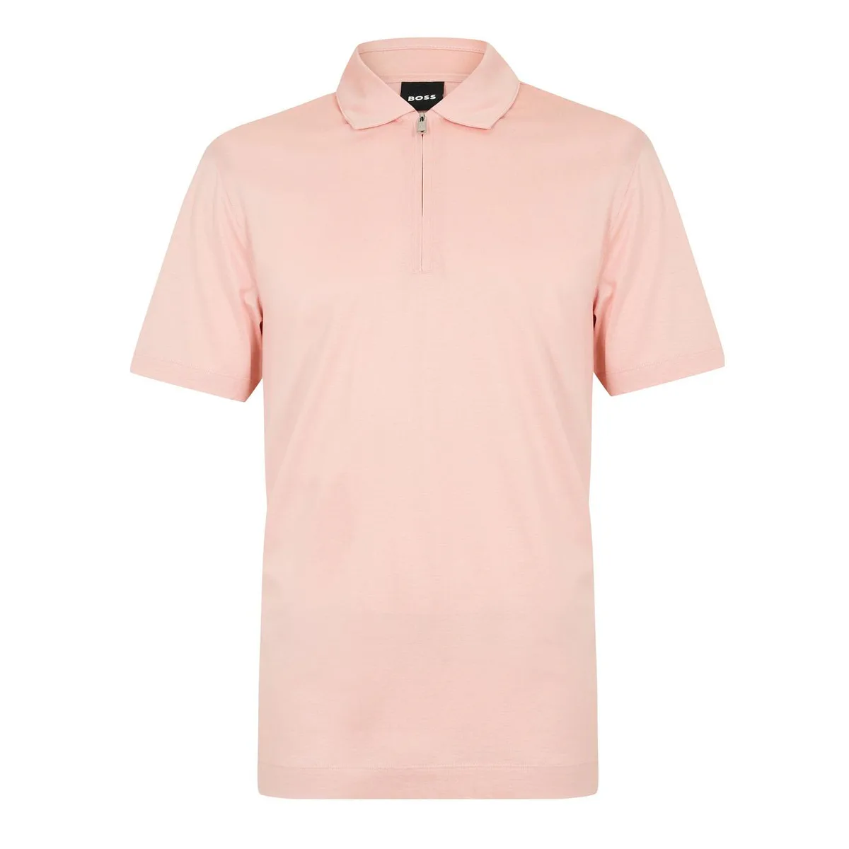 Boss Men's H Paras Black Short Sleeve Polo Shirt