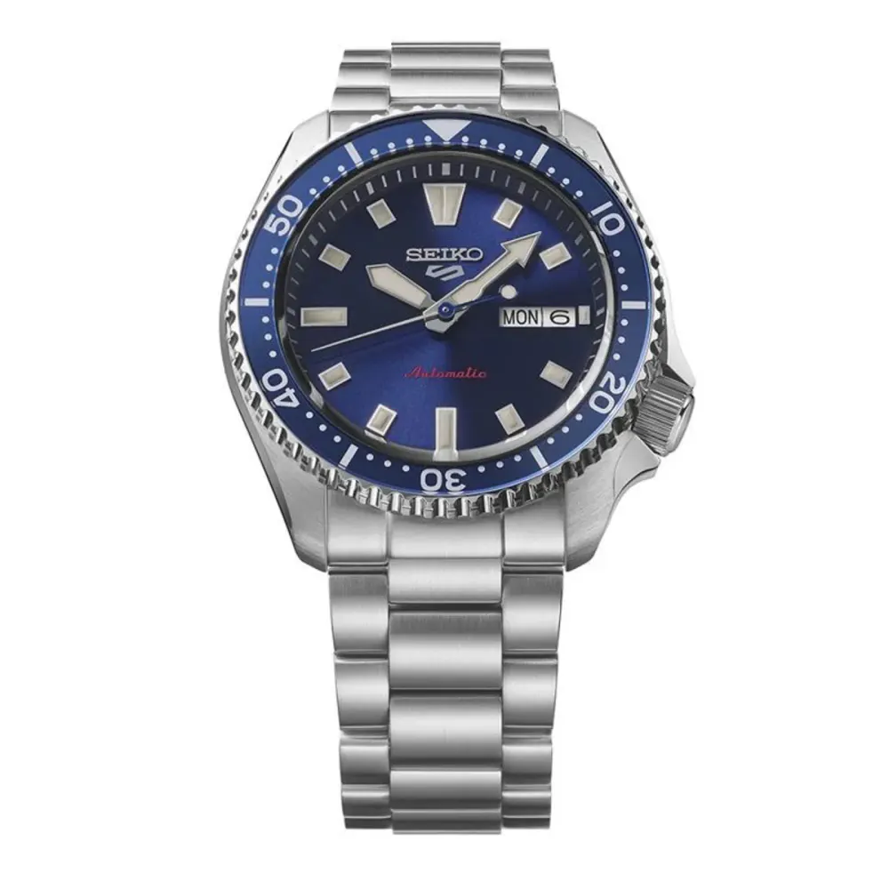 SEIKO 5 SPORTS SKX Redux 42.5mm Mens Watch Blue in Blue, additional product view 2
