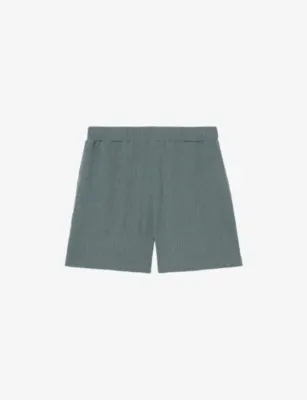 REISS Flint Crinkled Woven Shorts