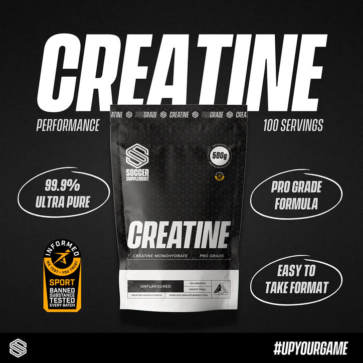 Soccer Supplement Creatine - Unflavoured Powder detail 2