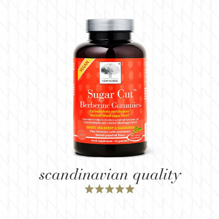 New Nordic Sugar Cut Berberine 60 Gummies detail 2