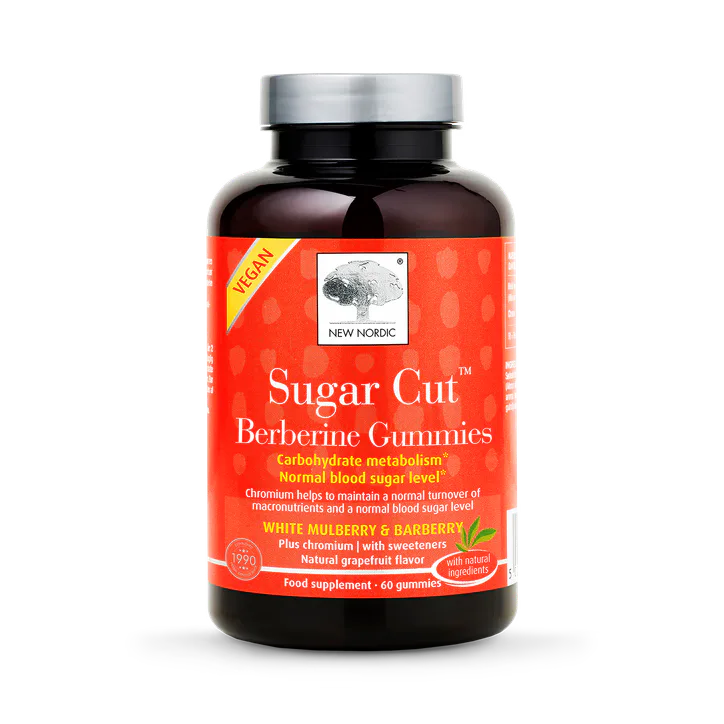 New Nordic Sugar Cut Berberine 60 Gummies