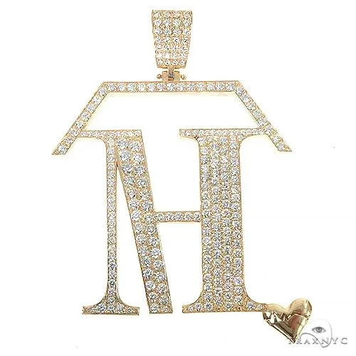 RINA - For Him CUSTOM Custom Made Home Health Care Logo Diamond Pendant 67195 in Rose Gold – Pendant