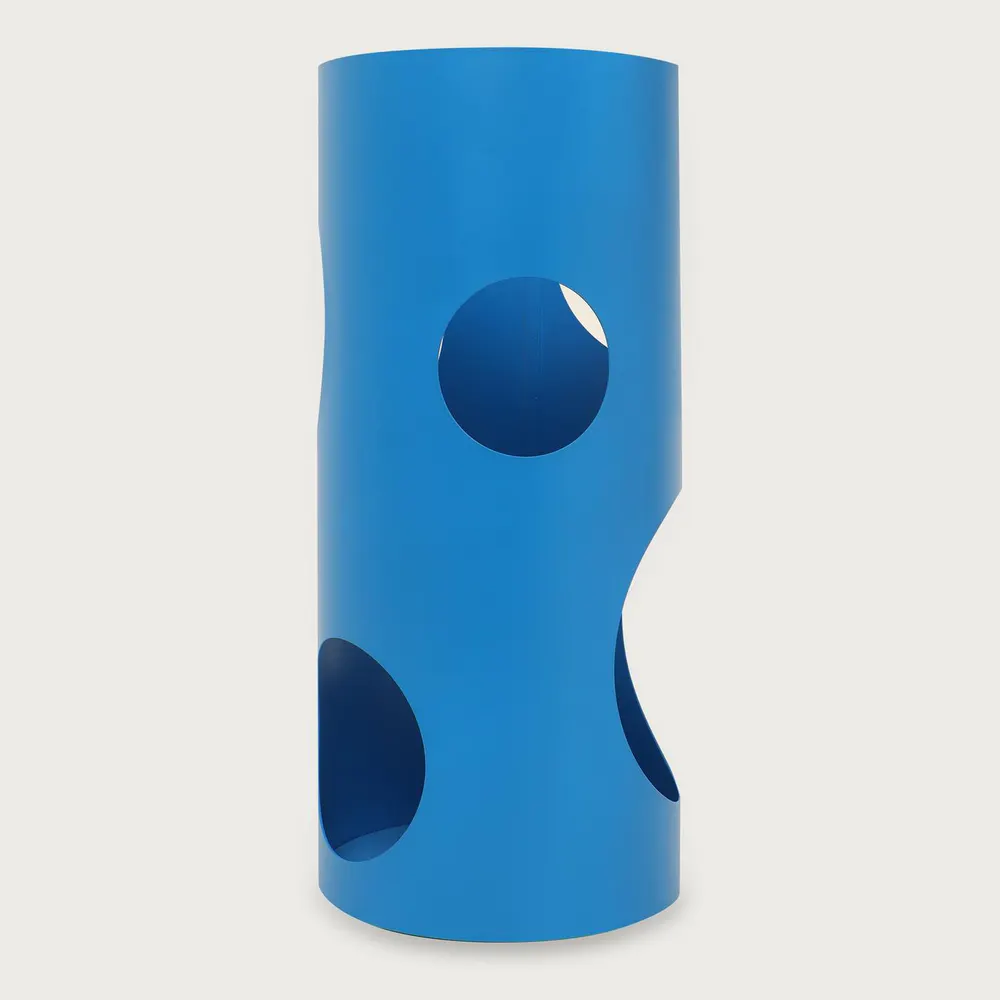 Off White Umbrellas in Blue Fluo, additional product view 2