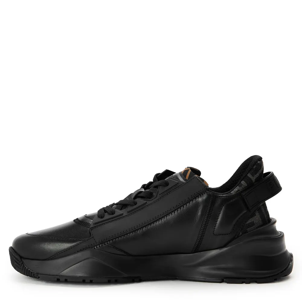 Fendi Men's Flow Runners in Black, additional product view 2