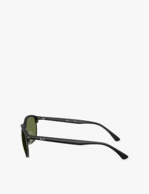 RAY-BAN RB4469 Square-Frame Polarised Sunglasses detail 2