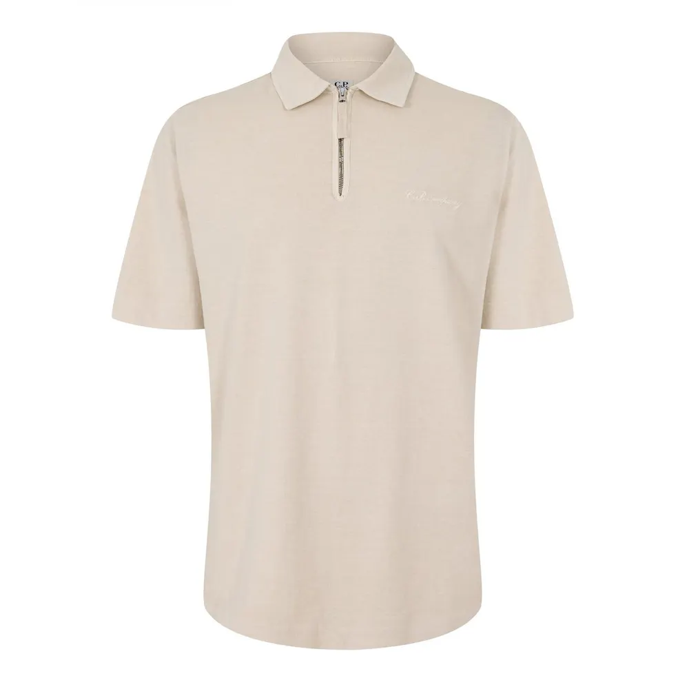 CP Company Men's Short Sleeve Polo Shirt