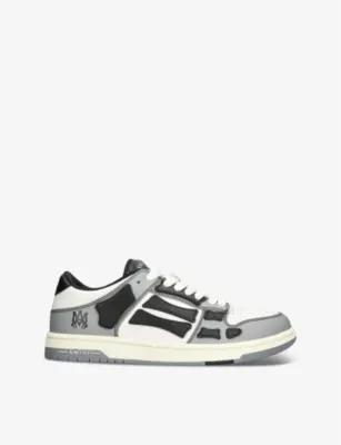 AMIRI Varsity Skel panelled leather low-top trainers - EUR 43 / 9 UK MEN