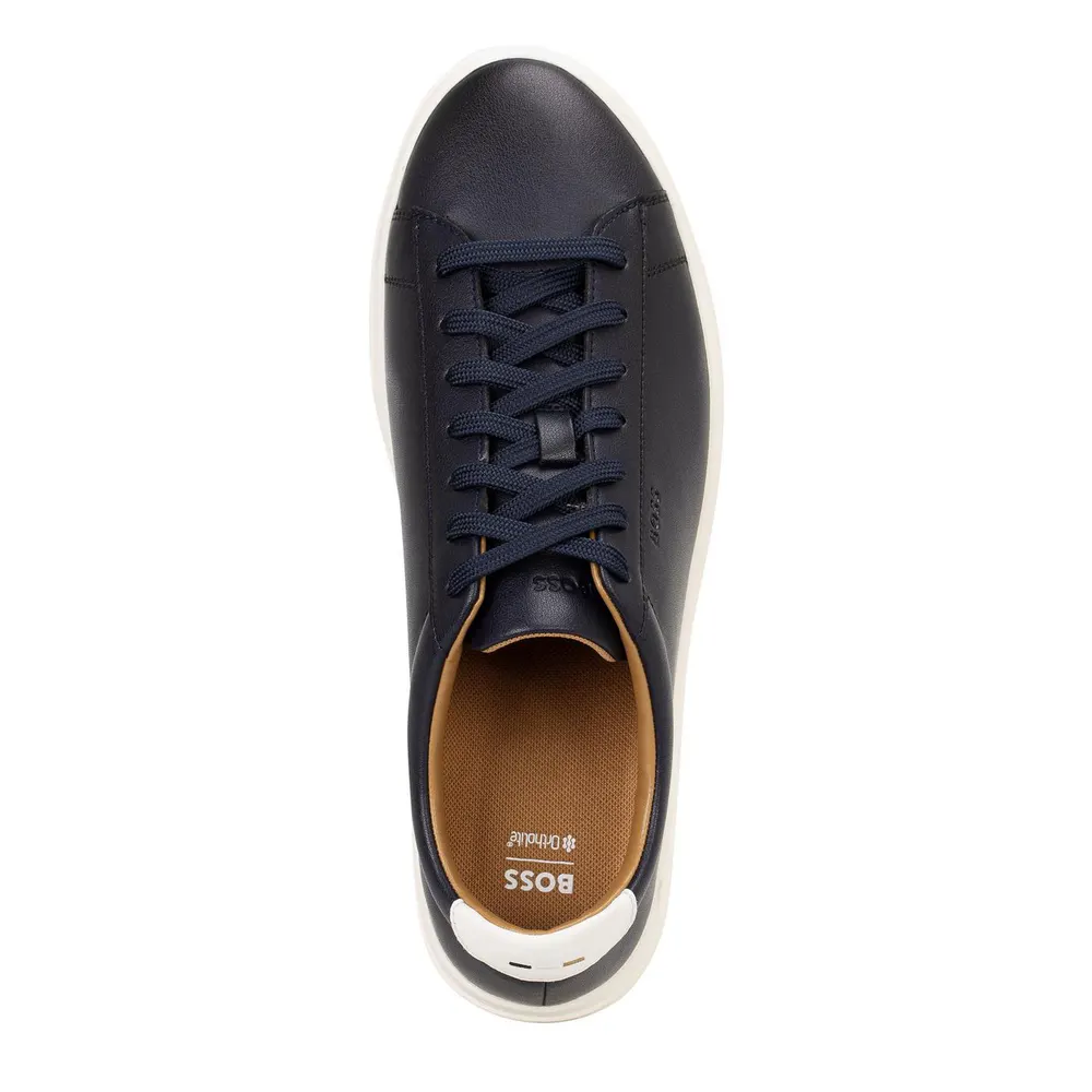 Boss Mens BOSS Kieran Tennis Low Everyday Trainers with Contemporary Styling detail 3