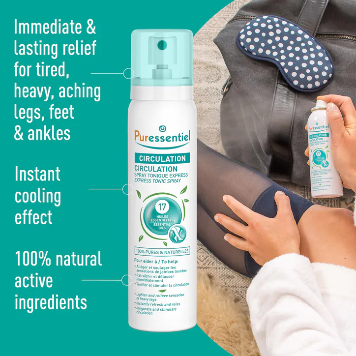 Puressentiel Circulation Express Tonic Spray 100 ml detail 3