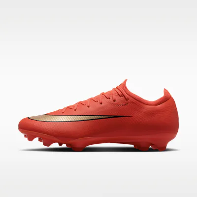 Nike Mercurial Vapor 17 Pro Firm-Ground Low-Top Football Boots - Bright Crimson/Blur